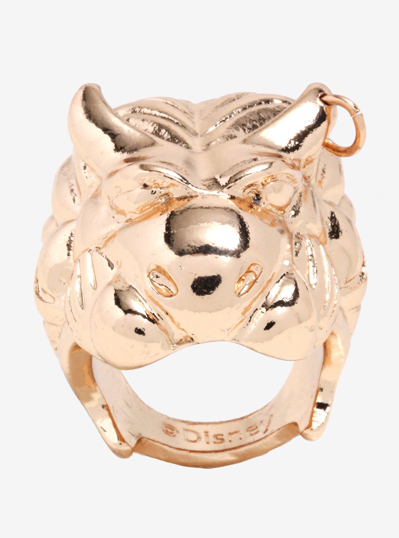 Disney Aladdin Cave Of Wonders Biting Ring, , hi-res