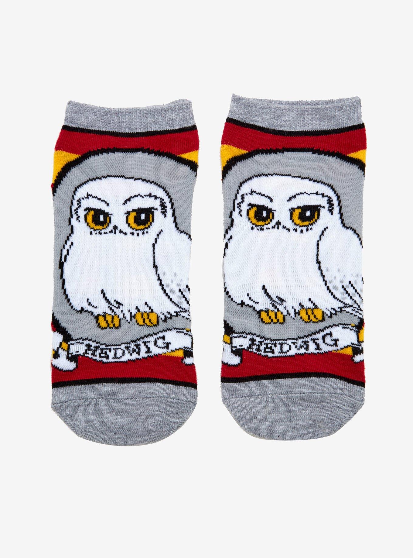 Harry Potter Hedwig No-Show Socks, , hi-res