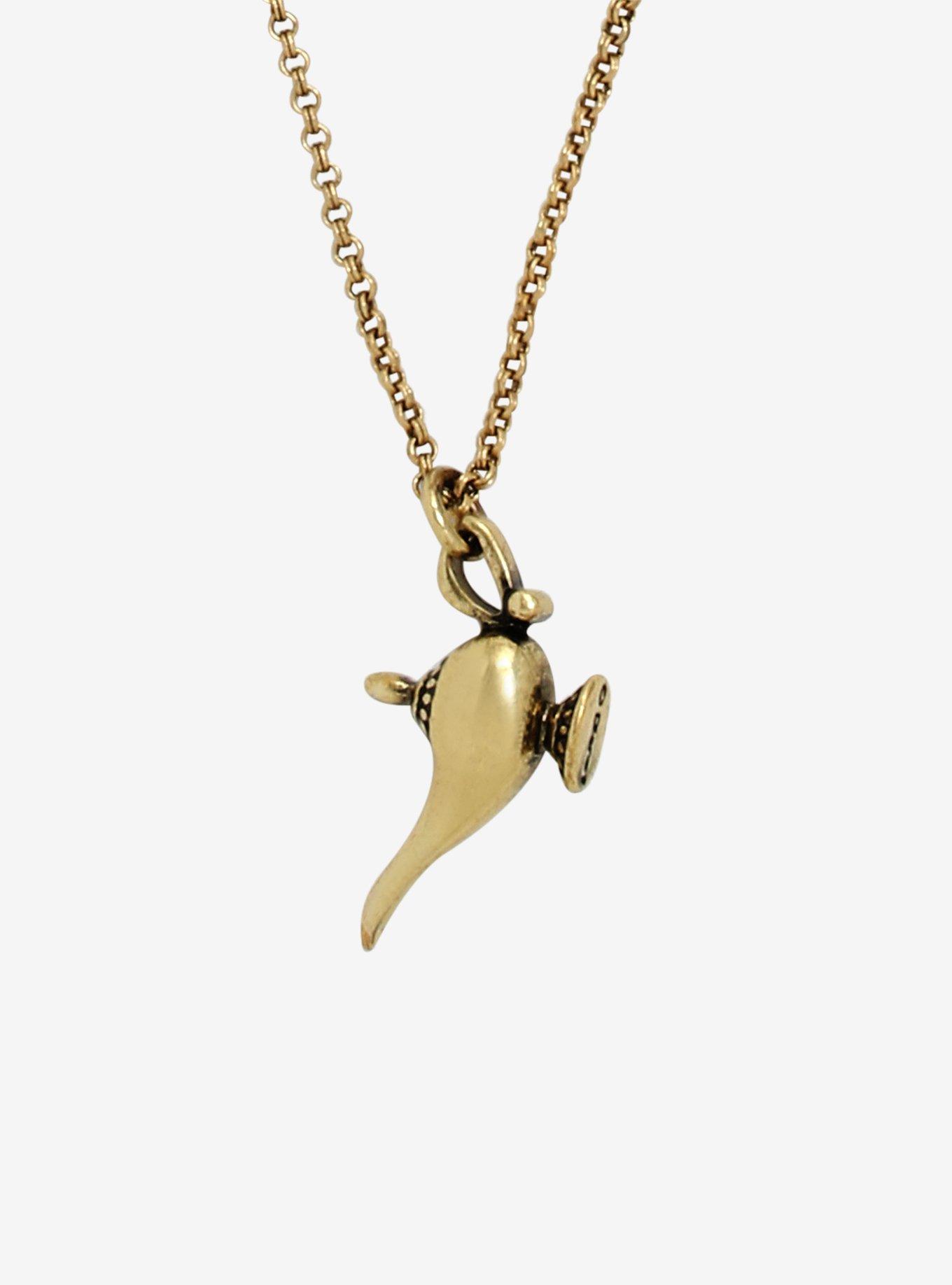 Disney aladdin lamp necklace sale