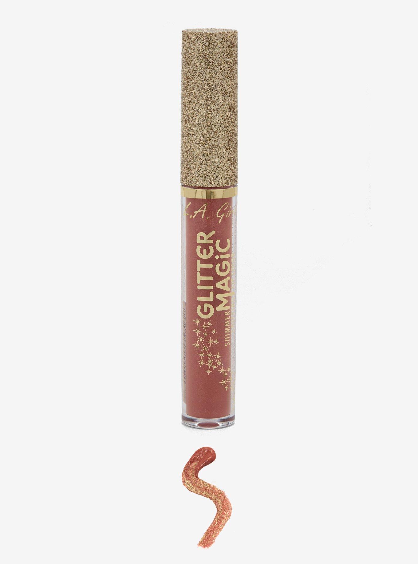 L.A. Girl Glitter Magic Champagne Fizz Shimmer Lip Gloss, , hi-res