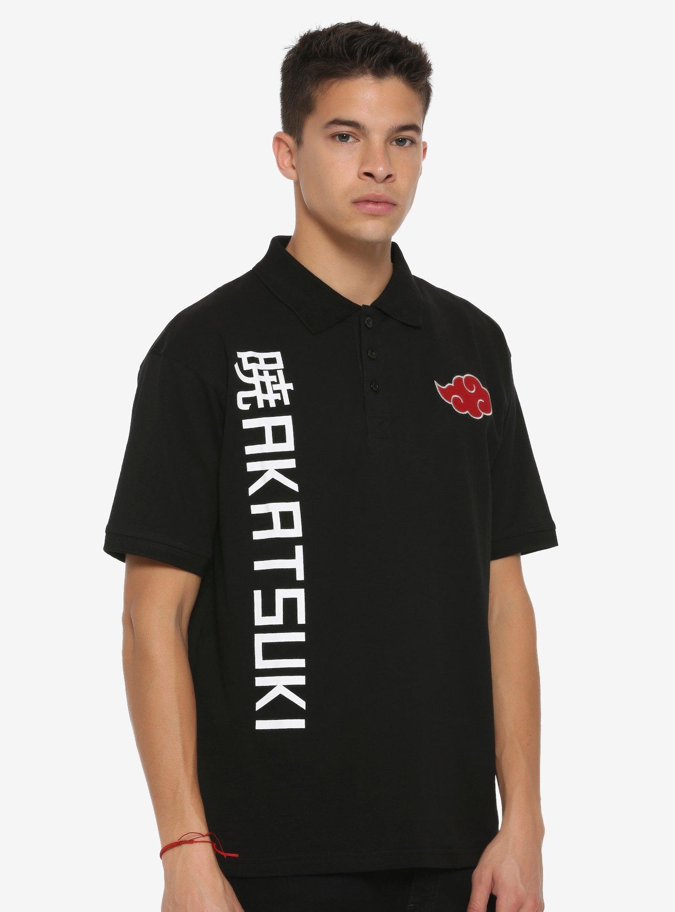 Naruto Shippuden Akatsuki Polo T-Shirt, MULTI, hi-res