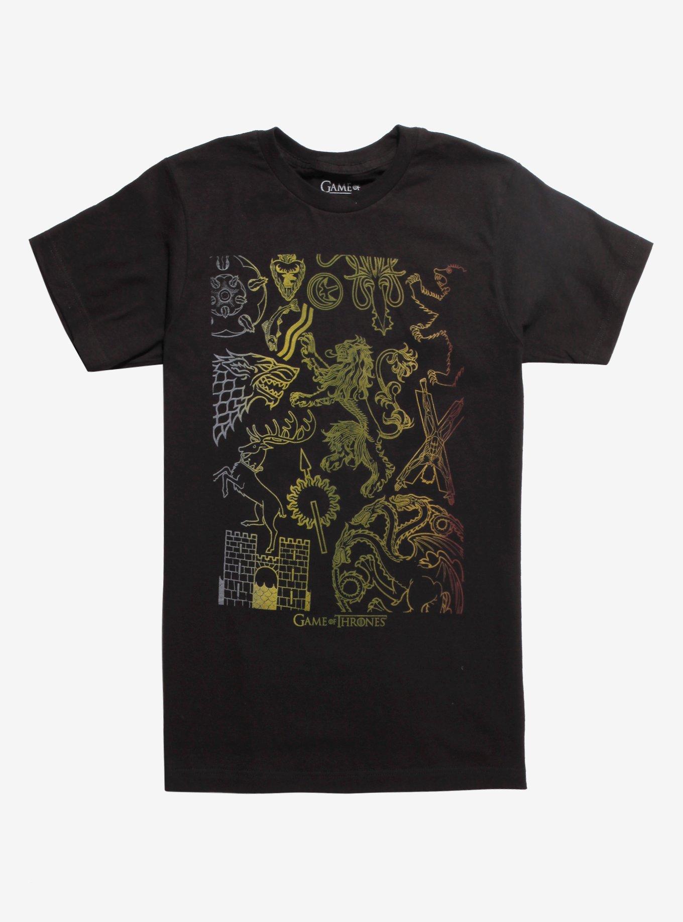Game Of Thrones House Sigil T-Shirt, MULTI, hi-res