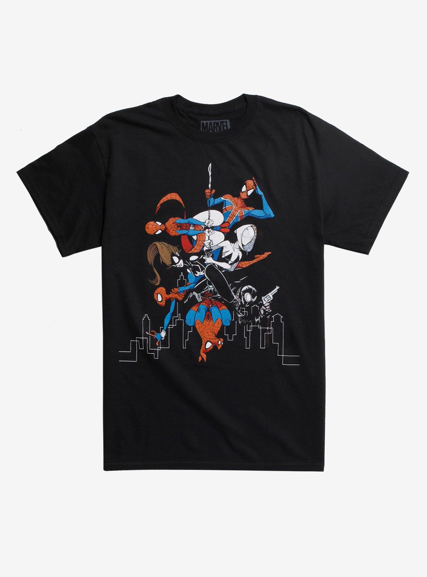 Marvel Spider-Man Spider-Verse Hang Out T-Shirt, MULTI, hi-res