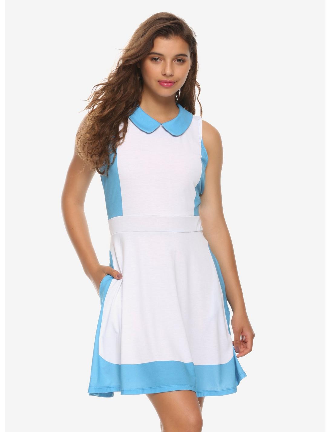 Disney Alice In Wonderland Alice Cosplay Dress, MULTI, hi-res