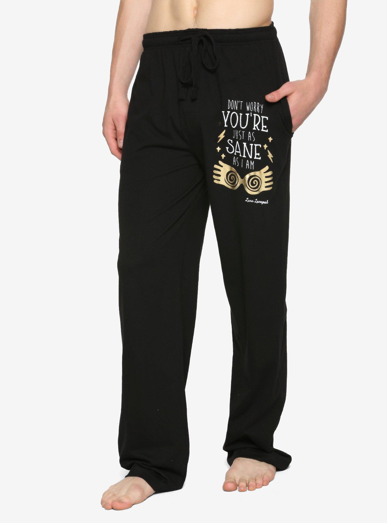 Harry Potter Luna Lovegood Pajama Pants, BLACK, hi-res