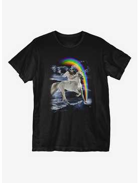 Sloth Viking Rides Unicorn T-Shirt, , hi-res