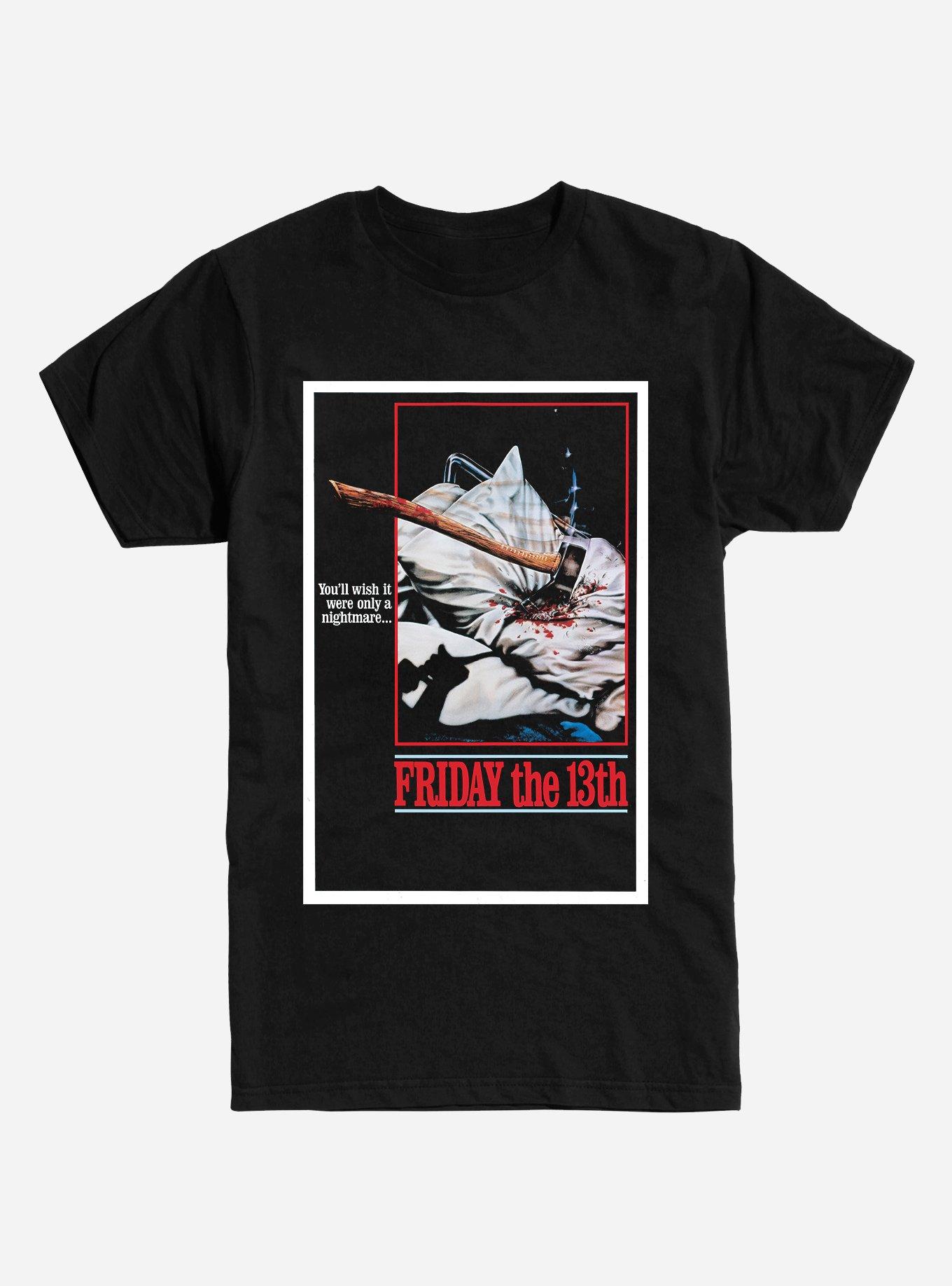 Friday The 13th Nightmare Poster T-Shirt, , hi-res