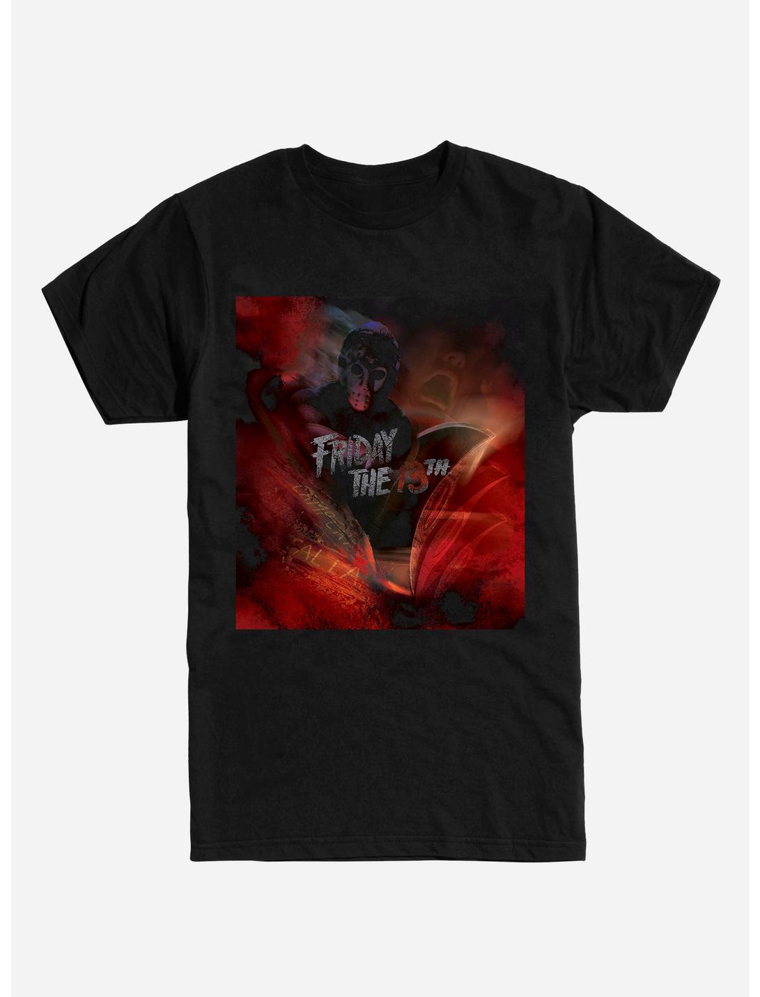 Friday The 13th Jason T-Shirt, BLACK, hi-res