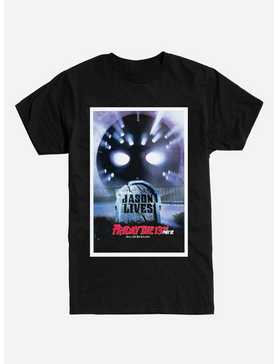 Friday The 13th Part VI: Jason Lives Poster T-Shirt, , hi-res