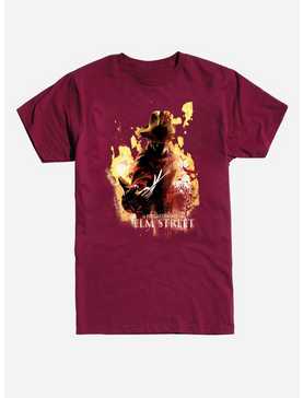 A Nightmare On Elm Street Freddy Flames T-Shirt, , hi-res