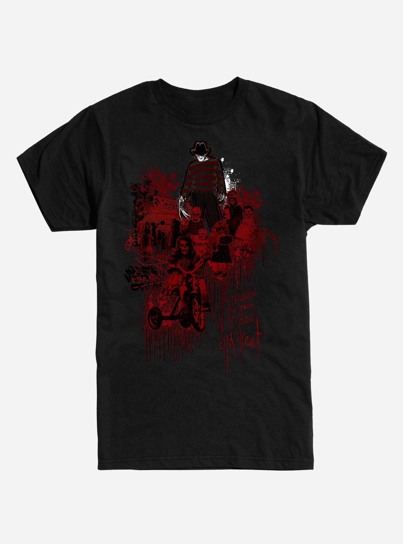A Nightmare On Elm Street The Children T-Shirt, BLACK, hi-res