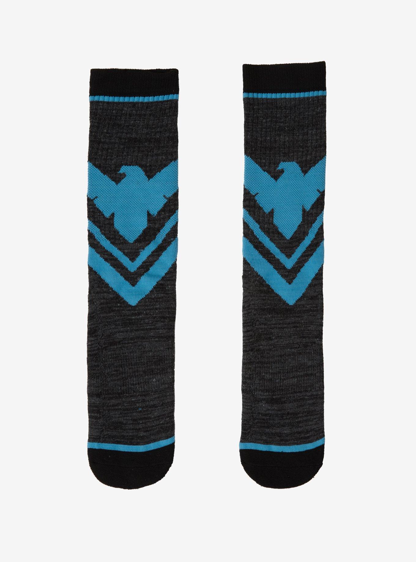 DC Comics Nightwing Crew Socks, , hi-res