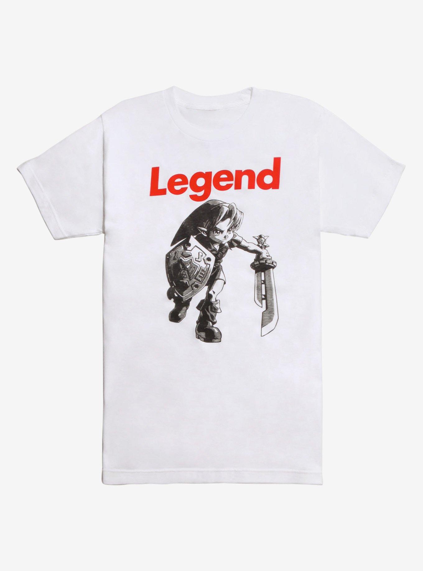 The Legend of Zelda Red Legend T-Shirt, BLACK, hi-res