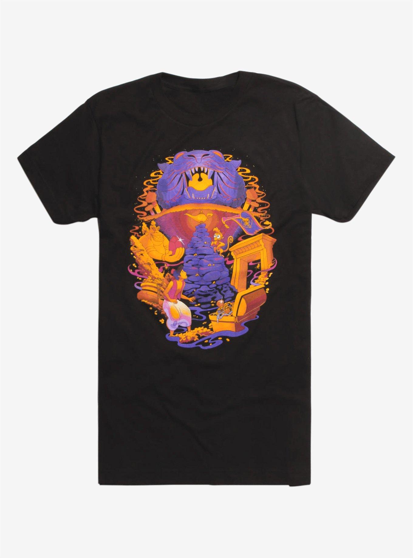 Disney Aladdin Cave Of Wonders T-Shirt, MULTI, hi-res