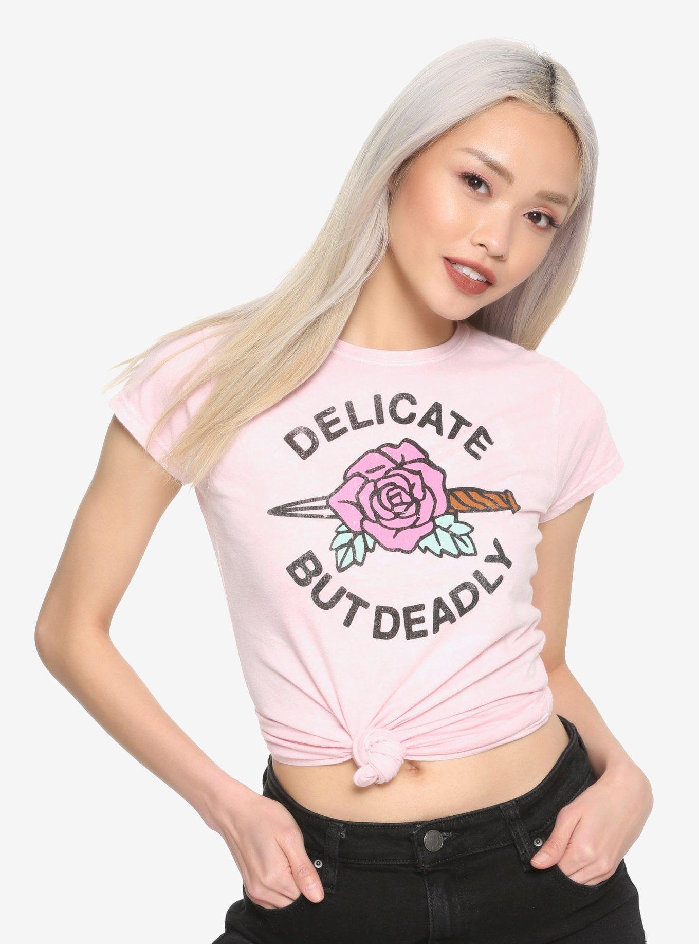 Delicate But Deadly Girls T-Shirt, MULTI, hi-res