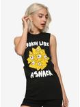Nachos & Dogs Lookin Like A Snack Girls Muscle Top, MULTI, hi-res