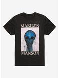 Marilyn Manson Watercolor Art T-Shirt, BLACK, hi-res