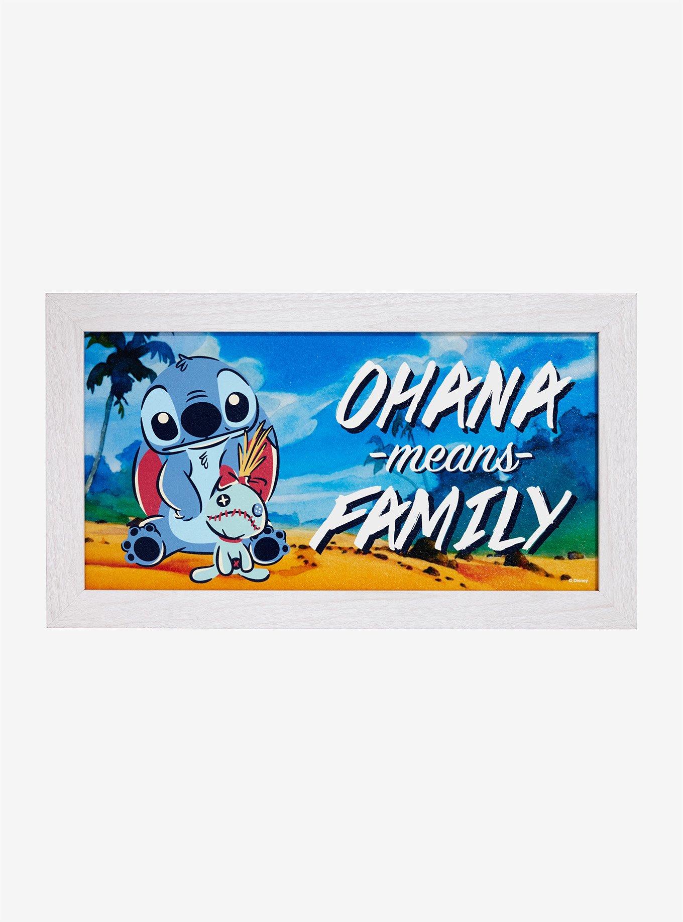 Disney Lilo & Stitch Ohana Wood Wall Art, , hi-res view 1