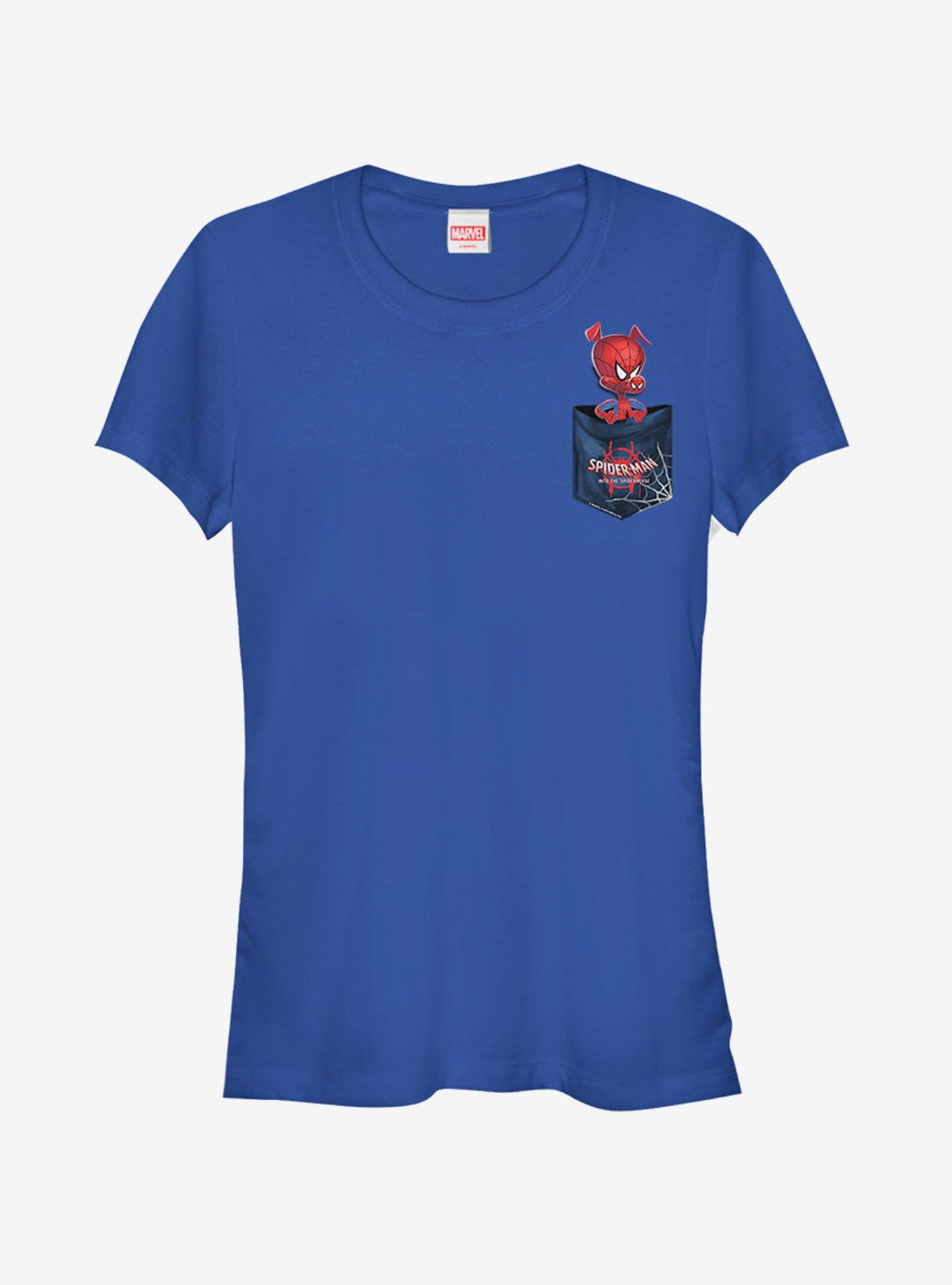 Marvel Spider-Man Spider-Verse Spider Ham Womens T-Shirt, ROYAL, hi-res