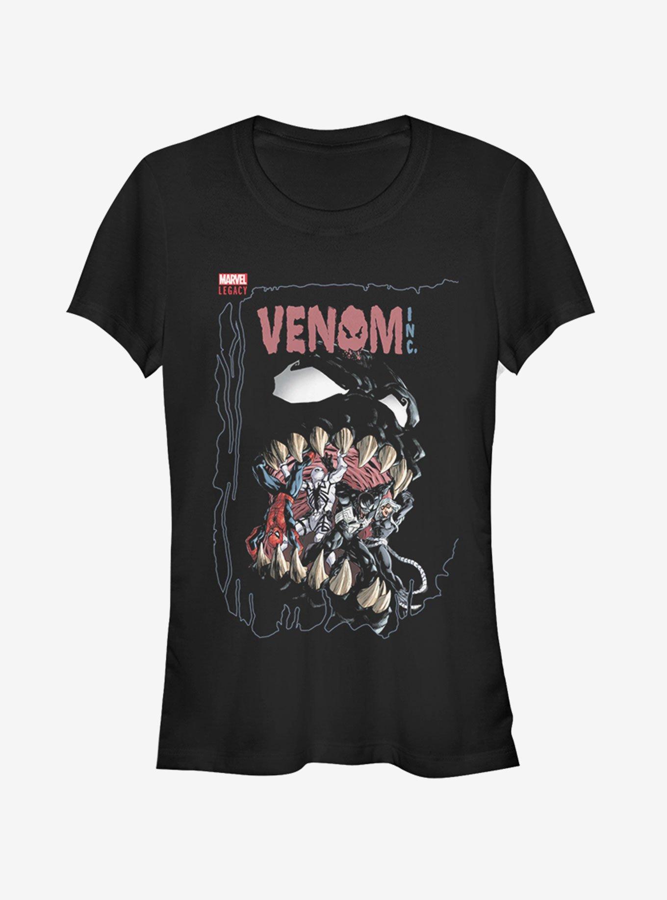 Marvel VenomFace Womens T-Shirt