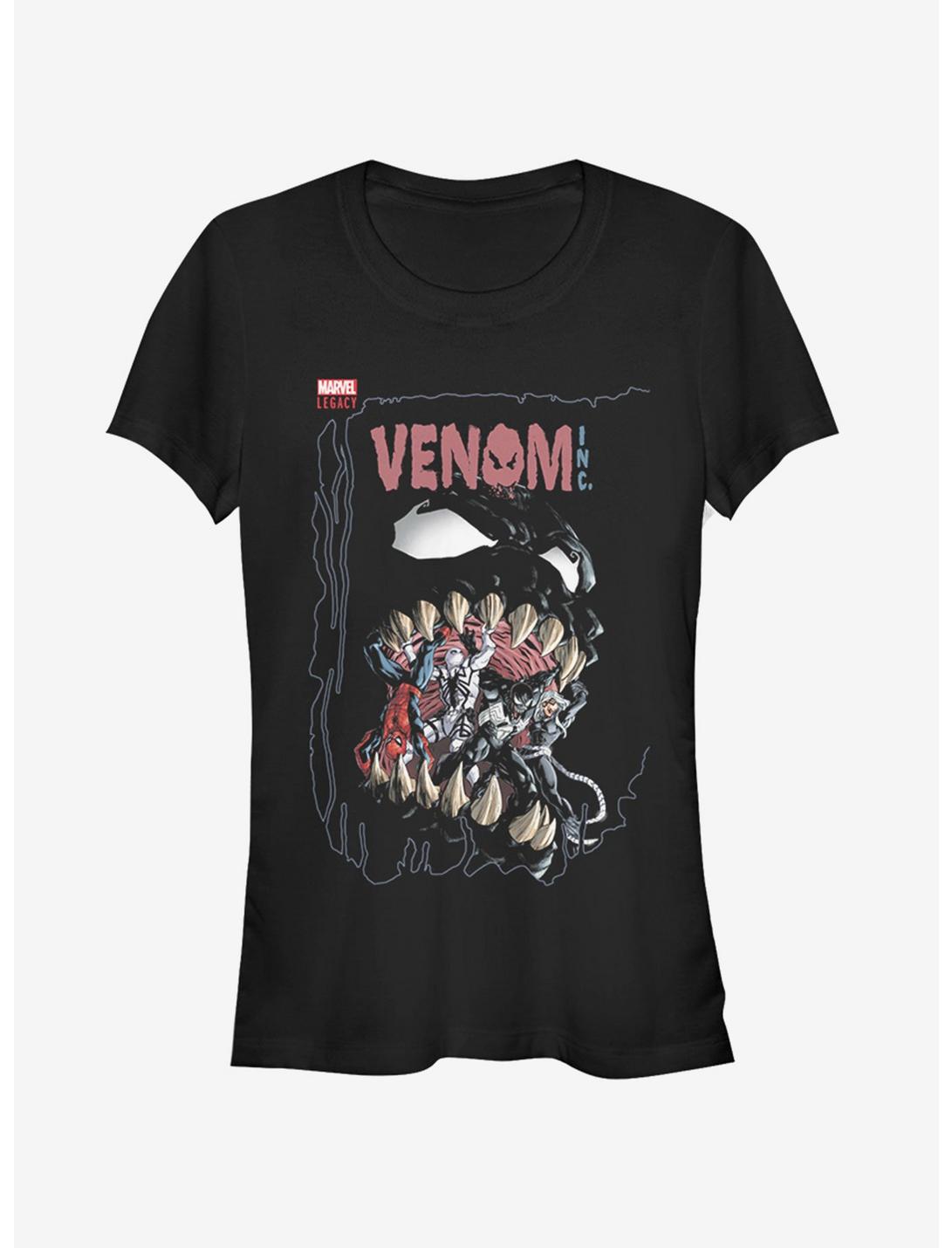 Marvel VenomFace Womens T-Shirt, BLACK, hi-res