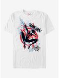 Marvel Spider-Man Spider-Verse Graffiti Spider T-Shirt, WHITE, hi-res