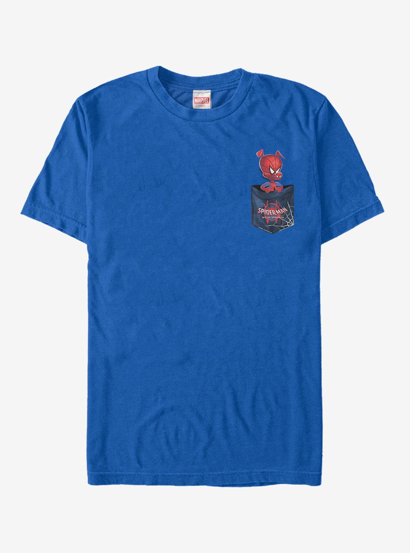 Marvel Spider-Man: Into the Spider-Verse Faux Pocket Ham T-Shirt, , hi-res