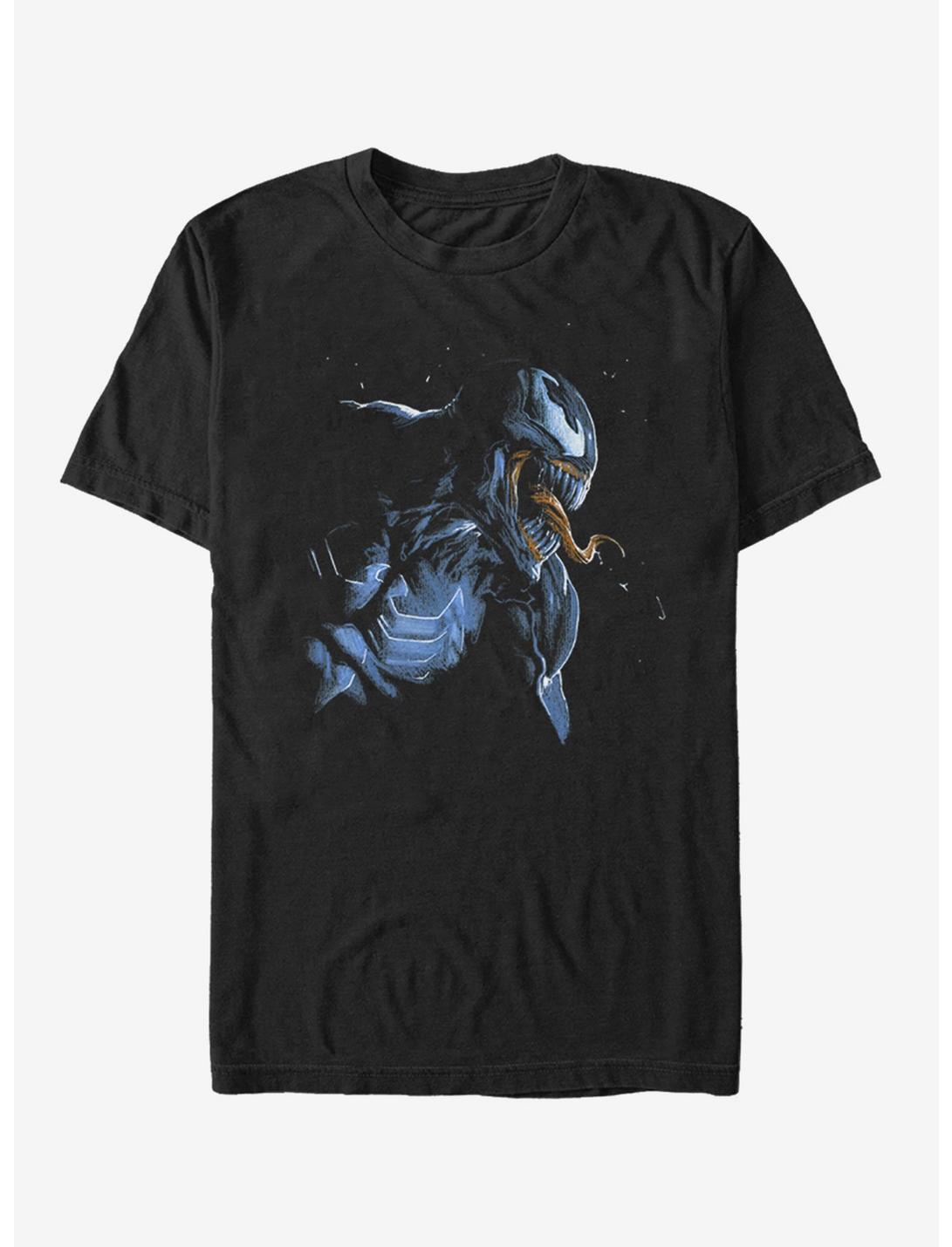 Marvel Venom Distress T-Shirt, BLACK, hi-res