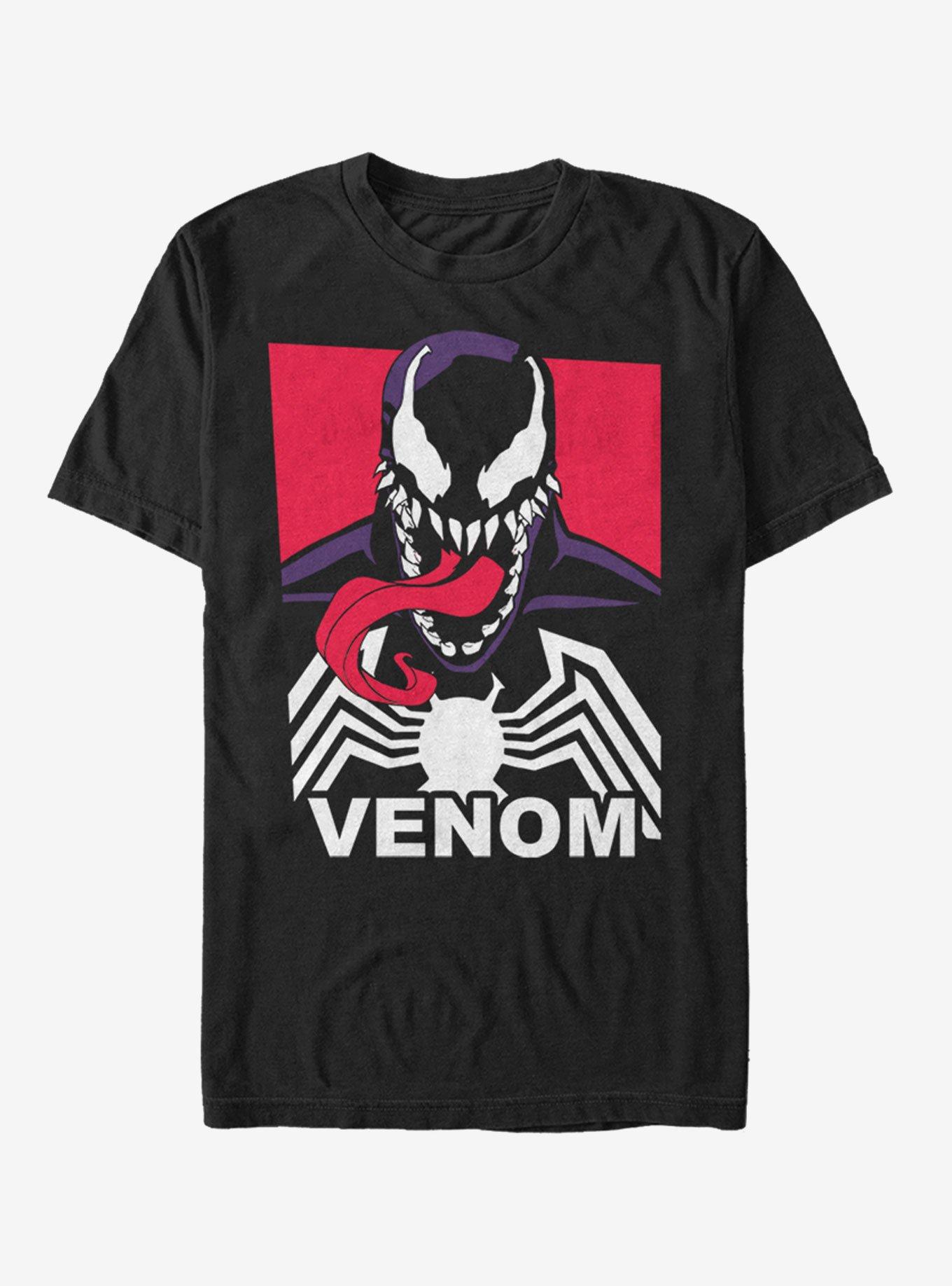 Marvel Venom Tri Color T-Shirt, BLACK, hi-res