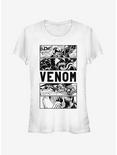 Marvel Venom Panels Womens T-Shirt, WHITE, hi-res