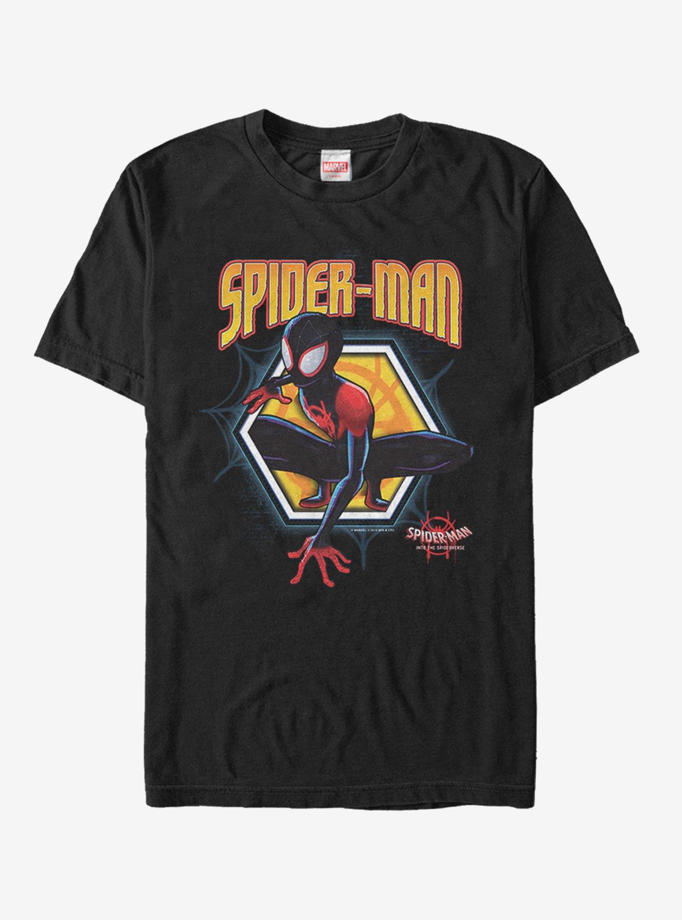 Marvel Spider-Man Spider-Verse Golden Miles T-Shirt, , hi-res