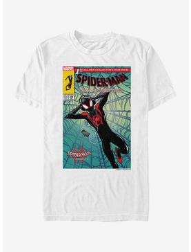 Marvel Spider-Man: Into The Spider-Verse Miles Comic Book Cover T-Shirt, , hi-res