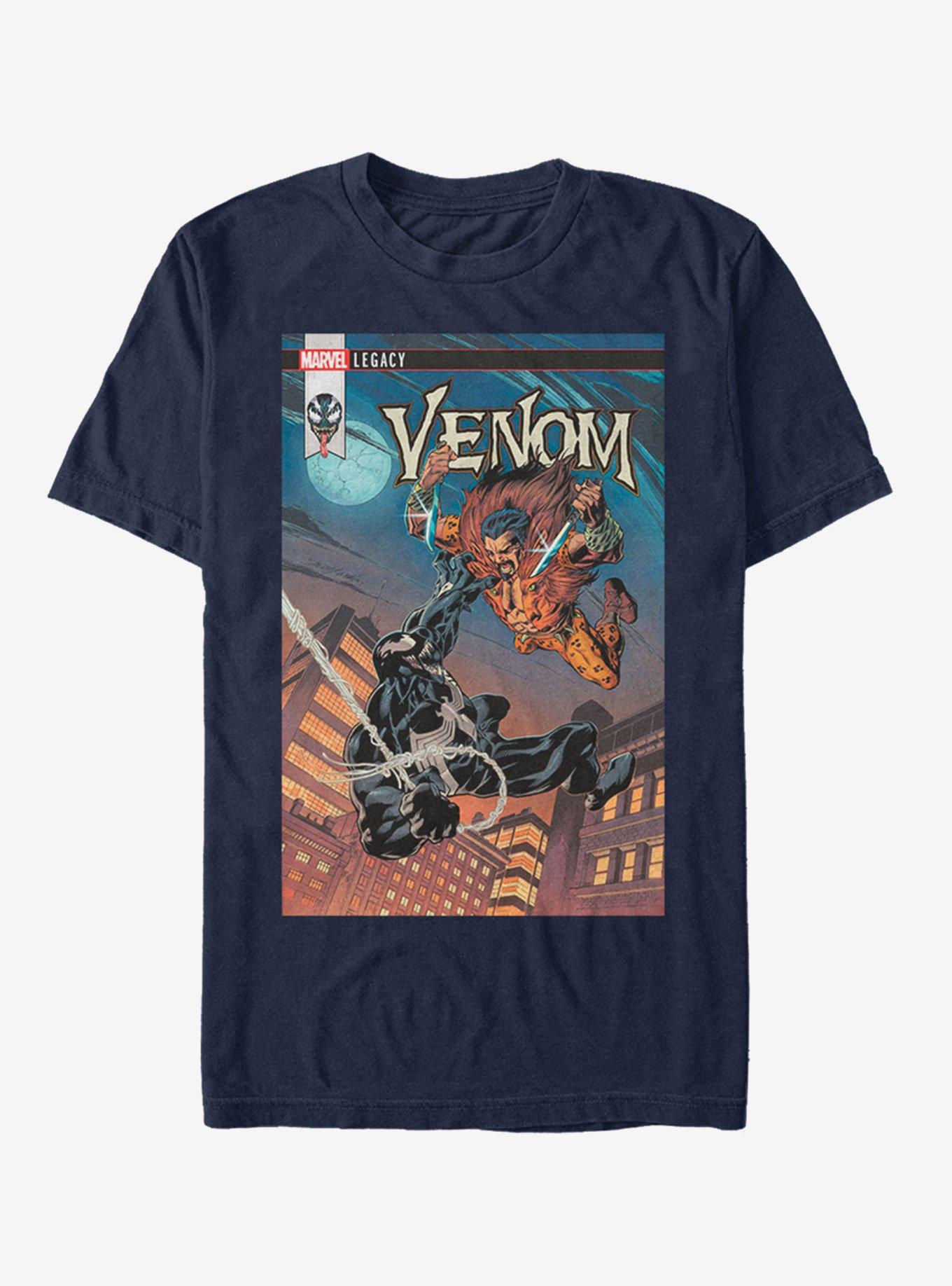 Marvel Venom Hunted Too T-Shirt, NAVY, hi-res