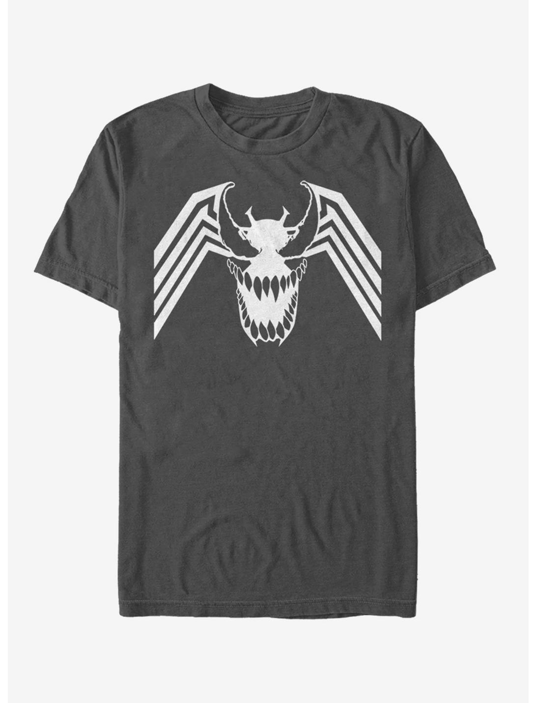 Marvel Venom Symbol Face T-Shirt, CHARCOAL, hi-res