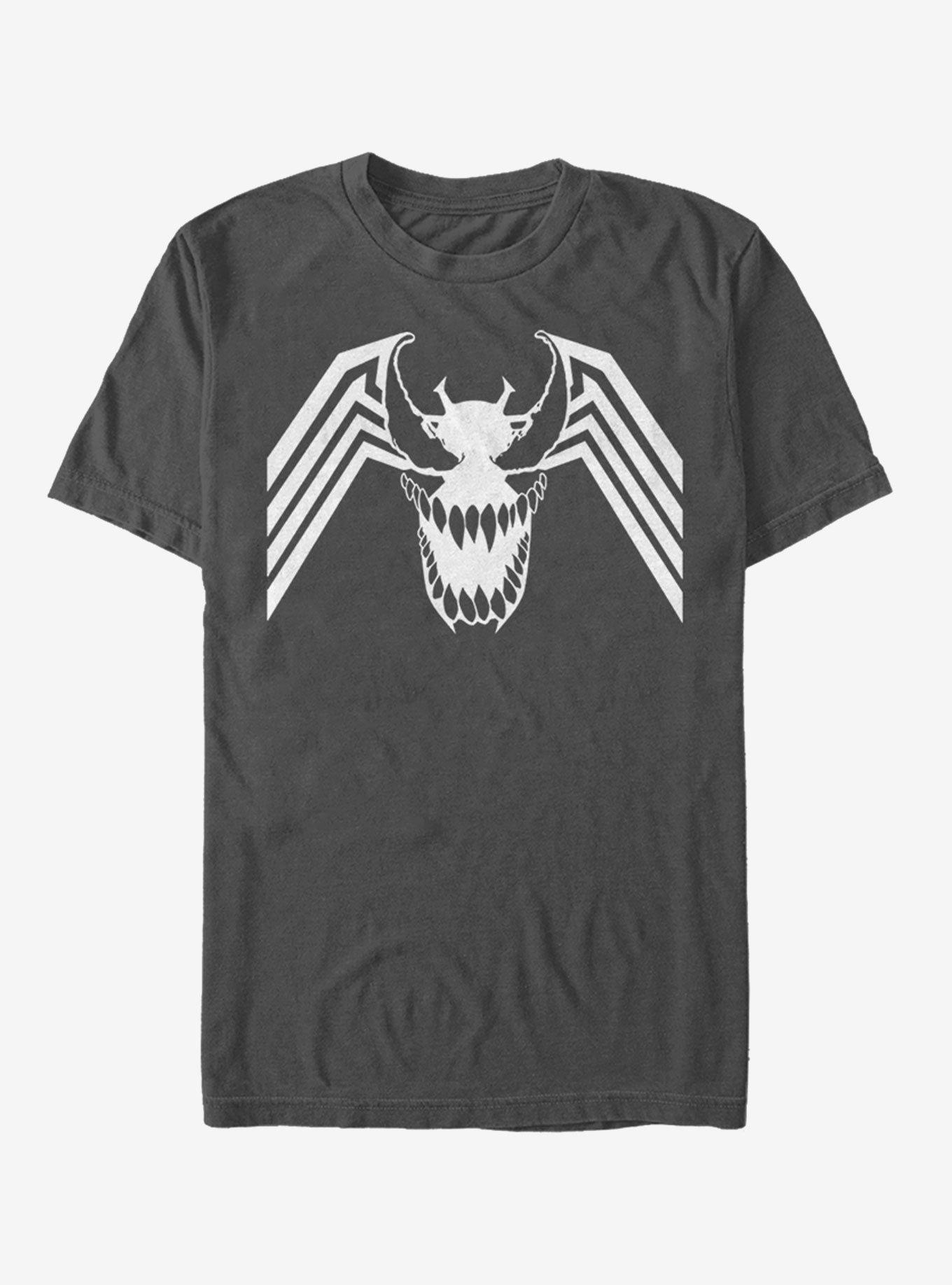 Marvel Venom Symbol Face T-Shirt, CHARCOAL, hi-res