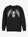 Marvel Venom Symbol Face Sweatshirt, BLACK, hi-res
