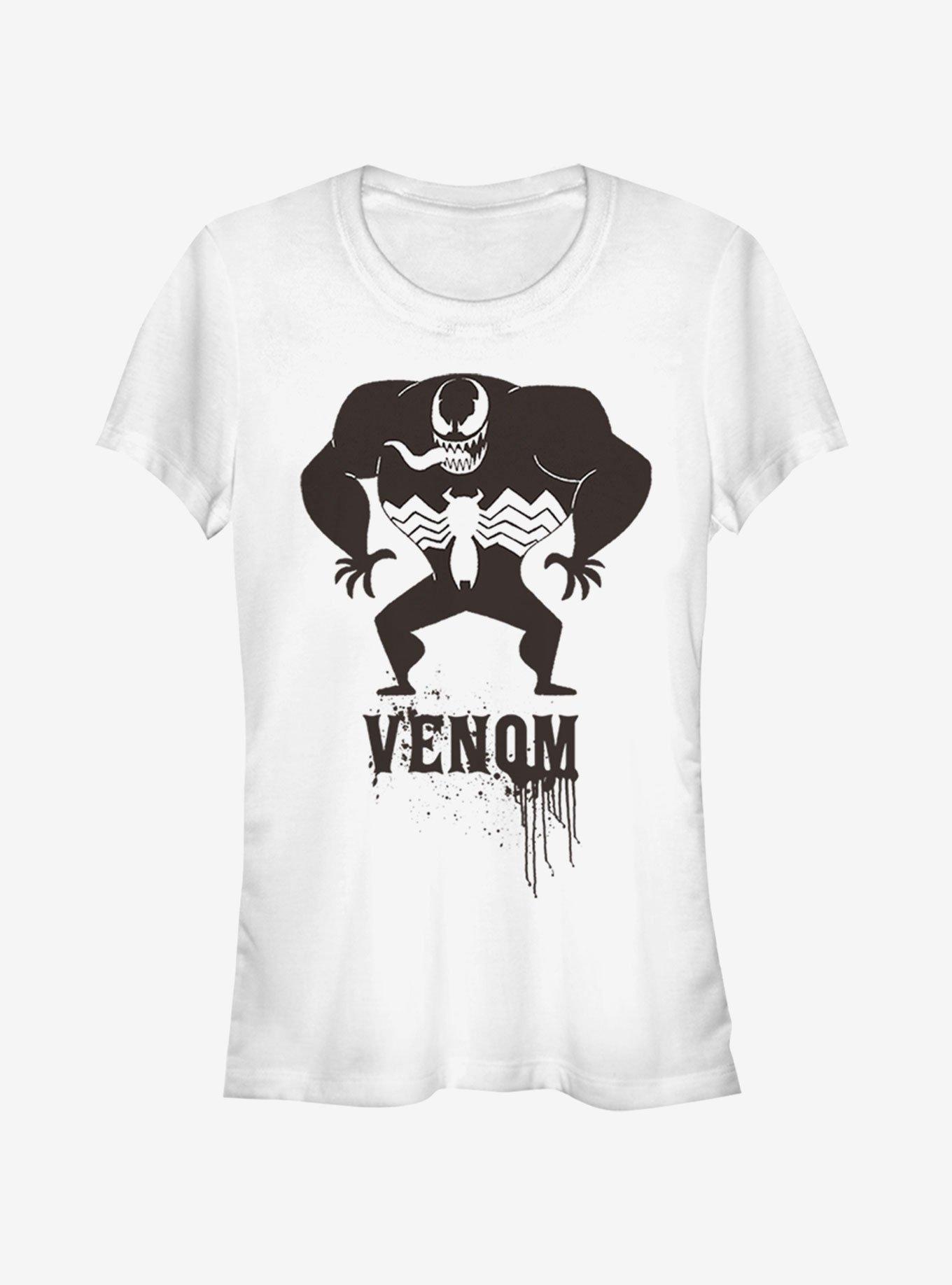 Marvel Kawaii Venom Womens T-Shirt, , hi-res