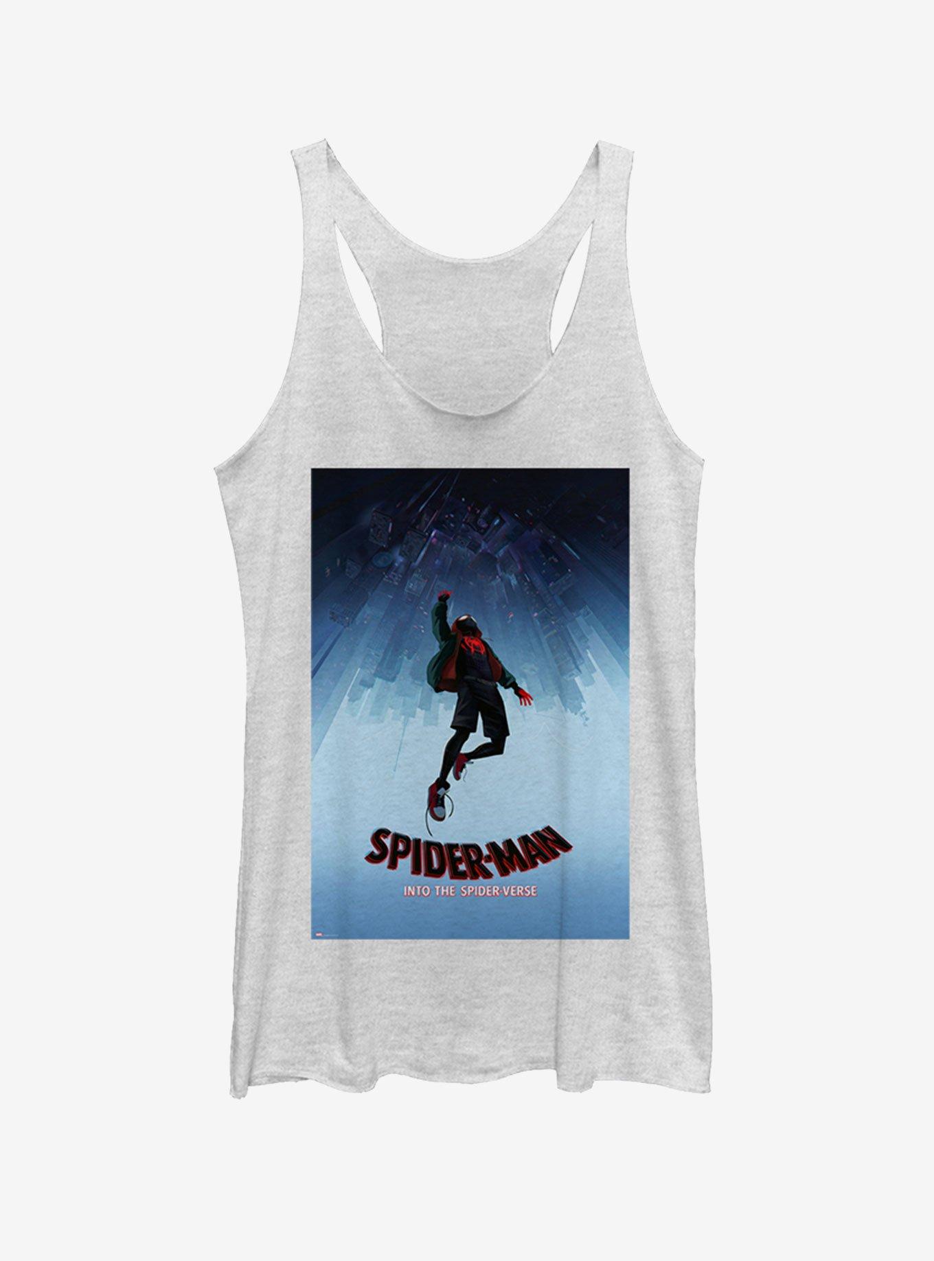 Marvel Spider-Man Spider-Verse Girls Tank, WHITE HTR, hi-res