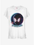 Marvel Spider-Man Spider-Verse Central Spider Womens T-Shirt, WHITE, hi-res