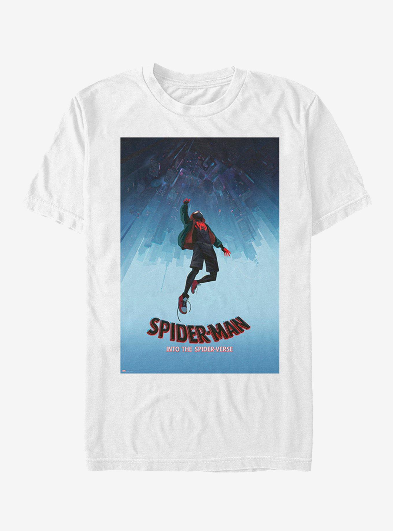 Marvel Spider-Man: Into The Spider-Verse Miles Morales Poster  T-Shirt, , hi-res