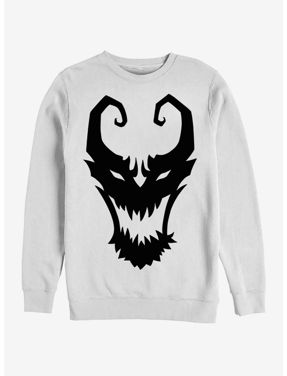 Marvel Anti-Venom Face Sweatshirt, WHITE, hi-res
