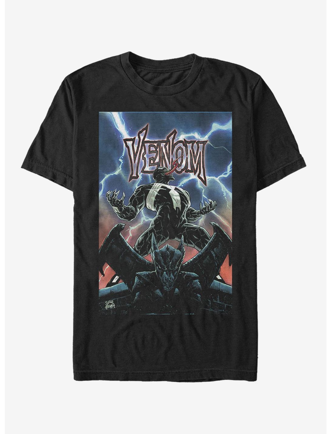 Marvel Venom Lightning T-Shirt, BLACK, hi-res