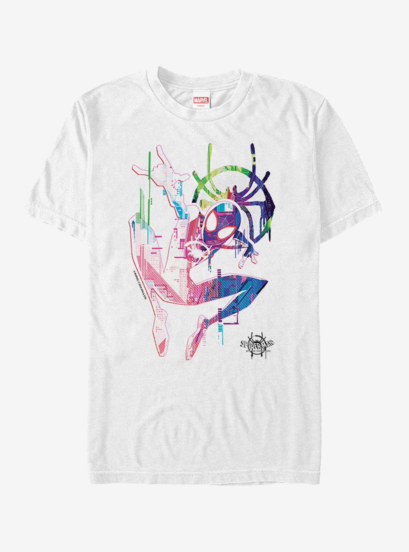 Marvel Spider-Man Spider-Verse Water Spidey T-Shirt, WHITE, hi-res