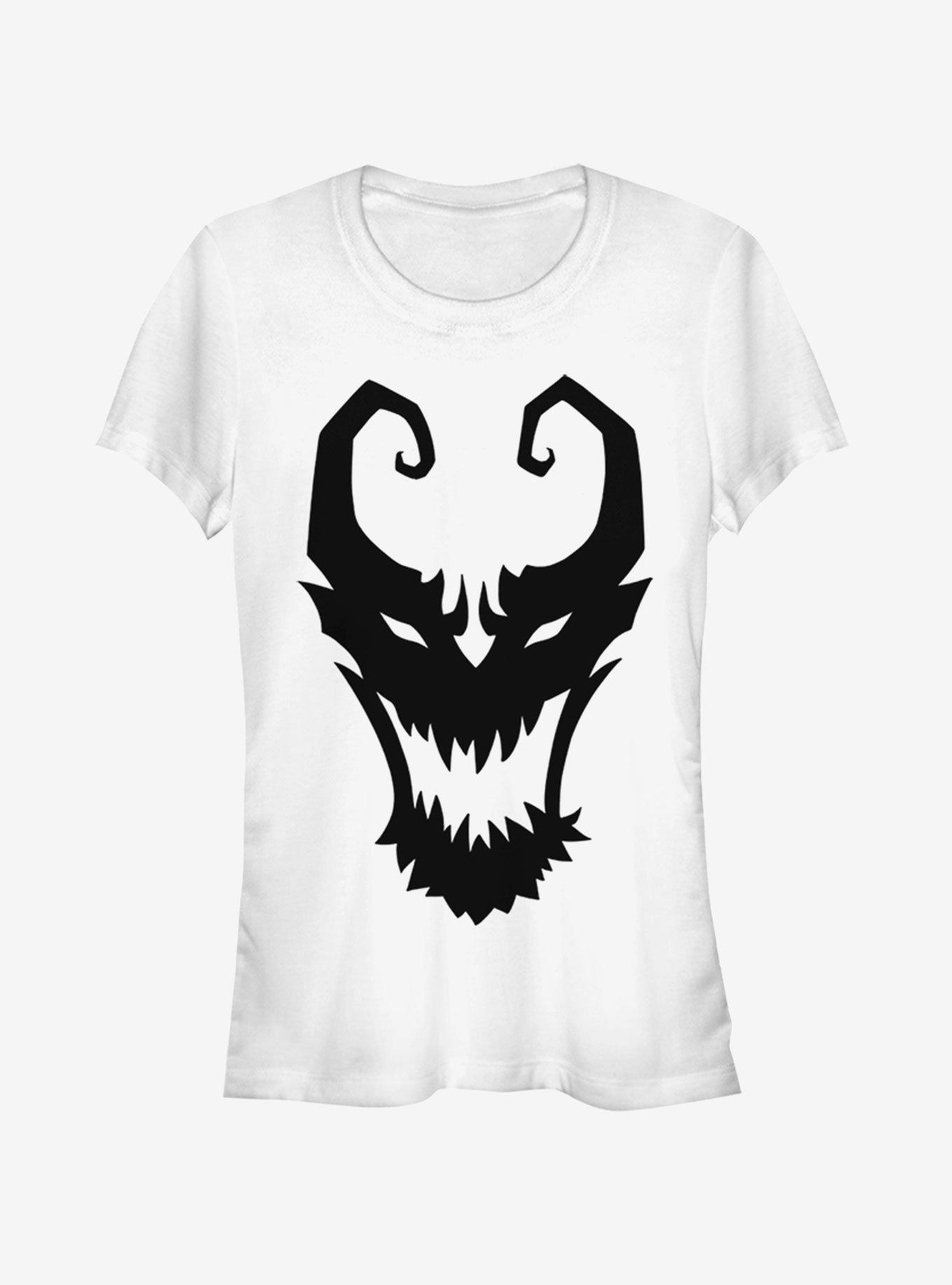 Marvel Anti-Venom Face Womens T-Shirt, WHITE, hi-res