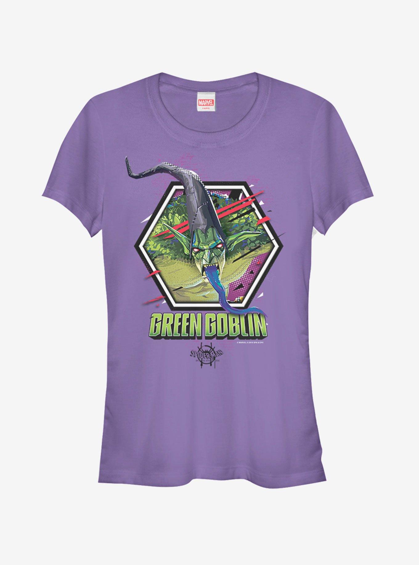 Marvel Spider-Man Spider-Verse Goblin Rage Womens T-Shirt