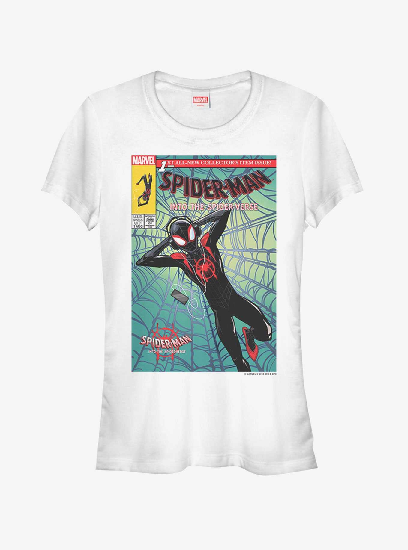 Marvel Spider-Man Spider-Verse Music Time Womens T-Shirt, , hi-res