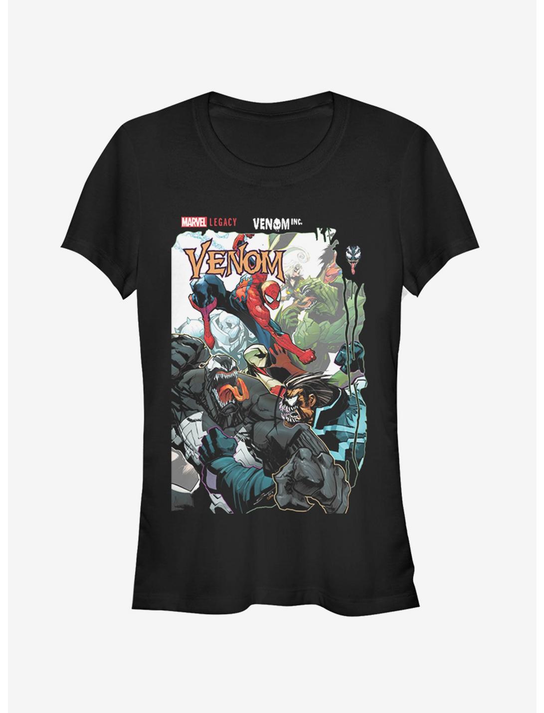 Marvel Venom Womens T-Shirt, BLACK, hi-res