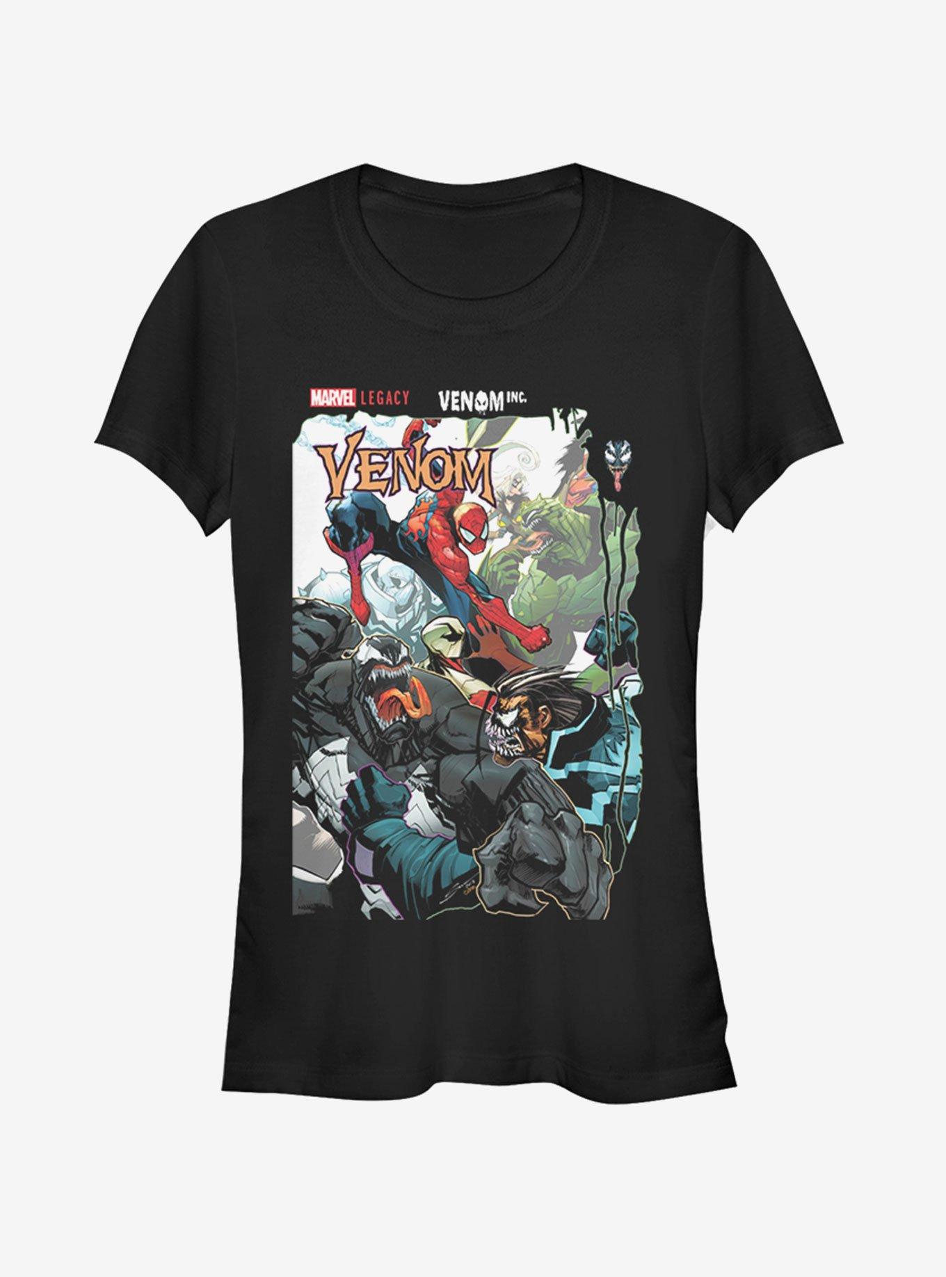 Marvel Venom Womens T-Shirt, BLACK, hi-res