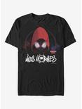 Marvel Spider-Man: Into The Spider-Verse Hooded Miles T-Shirt, BLACK, hi-res