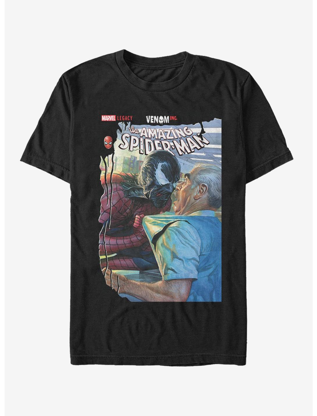 Marvel Spider-Man SpiderVenom T-Shirt, BLACK, hi-res